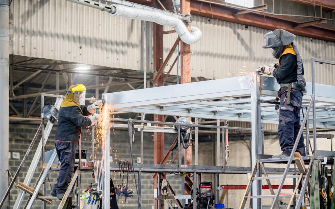 Atelier de construction de modules habitables