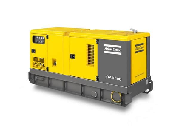 Loxation groupe électrogène - Atlas Copco 100KVA